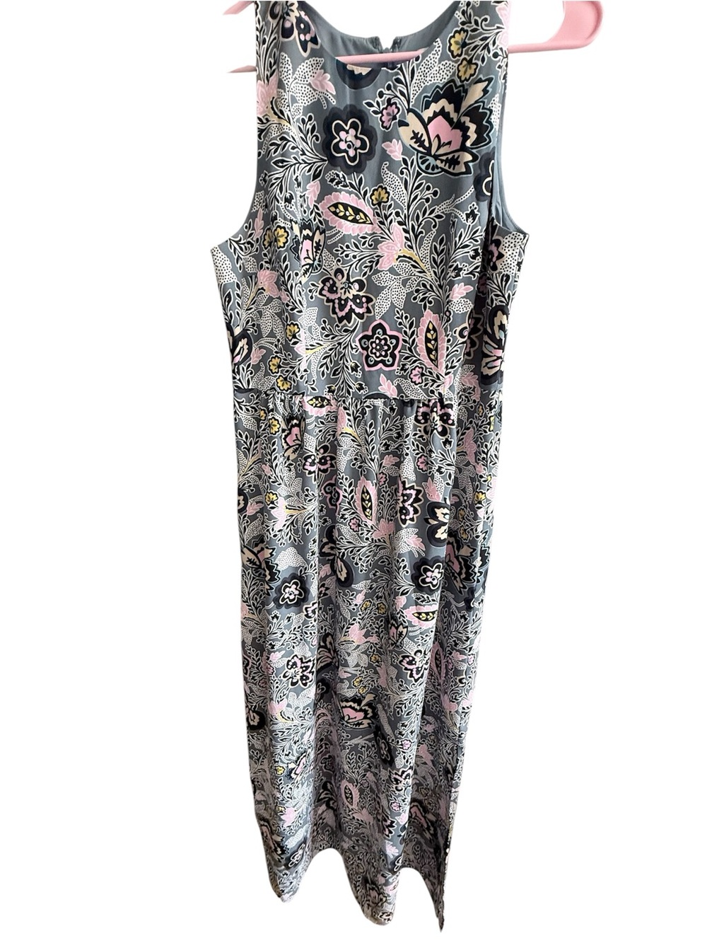 LOFT Paisley Sleeveless maxi Dress - Picture 3 of 5